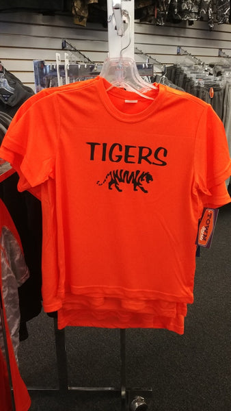 SHORT SLEEVE YOUTH PERFORMANCE TEE-ORANGE