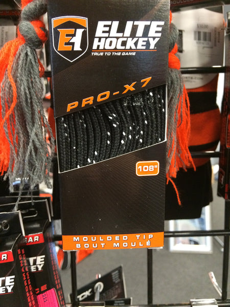 UNWAXED 108" LACES - BLK