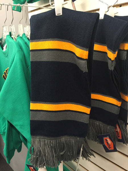 COMEBACK SCARF NAVY/GOLD
