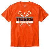 FHS GIRLS LACROSSE SUPER FAN 50/50 COTTON/POLY TEE