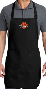 FULL-LENGTH APRON WITH POCKETS