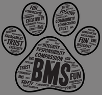 BOECKMAN PAW 50/50 COTTON/POLY TEE