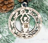 FYBA CUSTOM HOLIDAY ORNAMENT