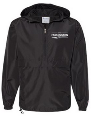 CITY OF FARMINGTON CHAMPION PACKABLE 1/4 ZIP JACKET