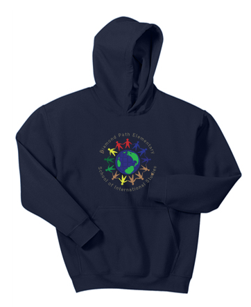 DIAMOND PATH YOUTH HEAVY BLEND PULLOVER HOODED SWEATSHIRT