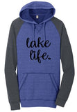 LAKE LIFE FLEECE RAGLAN HOODIE