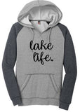 LAKE LIFE WOMEN'S FLEECE RAGLAN HOODIE