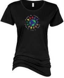 DIAMOND PATH LADIES ESSENTIAL CREW NECK TEE