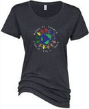 DIAMOND PATH LADIES ESSENTIAL CREW NECK TEE