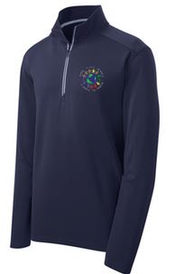 DIAMOND PATH ADULT SPORT-WIK TEXTURED 1/4 ZIP