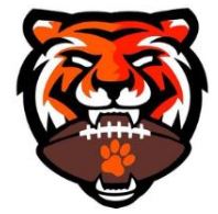 TIGER FOOTBALL CAR DECAL