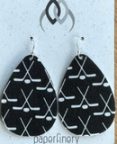FHS BOYS HOCKEY EARRINGS