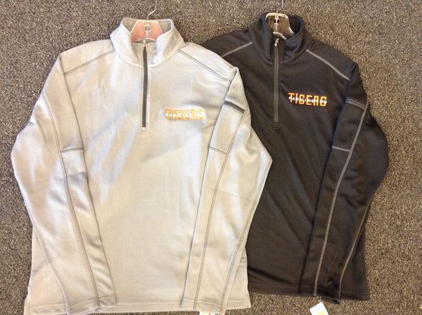 PRECISION MID WEIGHT 1/4 ZIP WITH EMBROIDERY