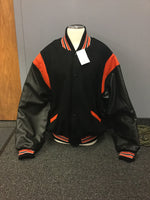 LETTER JACKET WITH VINYL SLEEVES