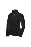 LADIES CORE COLORBLOCK SOFTSHELL JACKET