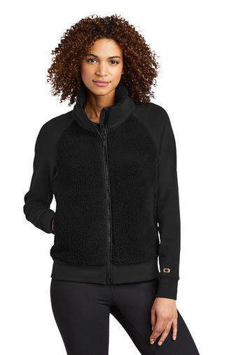 LADIES LUUMA SHERPA FULL-ZIP