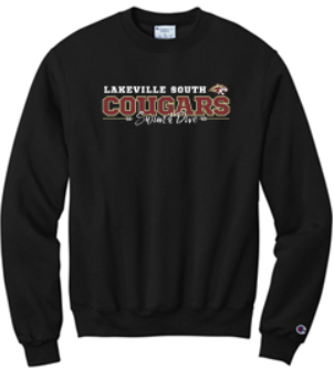 LS SWIM & DIVE CHAMPION POWERBLEND CREWNECK SWEATSHIRT