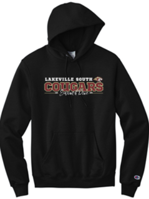 LS SWIM & DIVE "PLAYER" CHAMPION POWERBLEND PULLOVER SWEATSHIRT