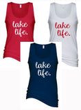 LAKE LIFE/HAPPY PLACE LADIES ESSENTIAL TANK