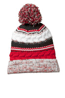 POM KNIT BEANIE