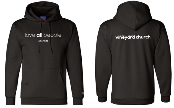 SOUTH METRO VINEYARD CHURCH CHAMPION DOUBLE DRY ECO HOODED SWEATSHIRT