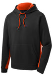 SPORT-WICK FLEECE COLORBLOCK HOODED PULLOVER