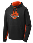 SPORT-WICK FLEECE COLORBLOCK HOODED PULLOVER