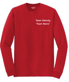 BMVFSC TEAM VELOCITY TEAM LONG SLEEVE T-SHIRT