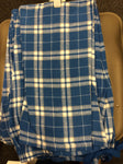 YTH RYL/SLV FLANNEL PANT