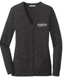 CITY LADIES MARLED CARDIGAN SWEATER