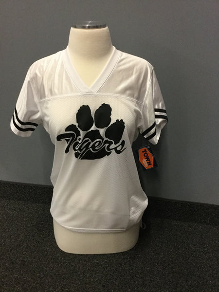 LADIES TIGER PAW FOOTBALL JERSEY