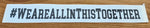 WEAREALLINTHISTOGETHER DECAL