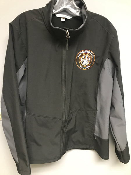 LADIES CORE COLORBLOCK SOFTSHELL JACKET