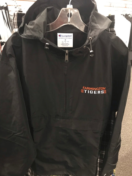 CHAMPION PACKABLE 1/4 ZIP JACKET