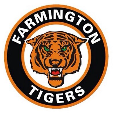 DECAL - FARMINGTON TIGERS HOCKEY LOGO
